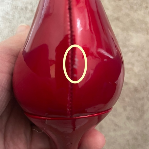 👠Stuart Weitzman Cherry Red Patent Pumps👠 - Picture 10 of 12